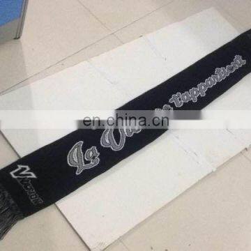 Custom Knitted 100% Acrylic Knitted Butterfly Knit Scarf photo-5