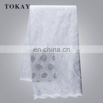African lace fabric swiss voile lace in switzerland TKL937