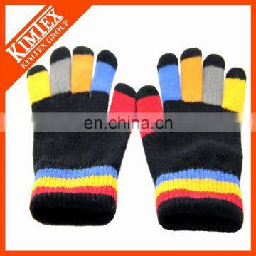 Fashion knit wholesale wool gloves