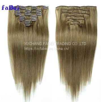 New coming finest remy hair invisible seamless clip in hair extension human hair