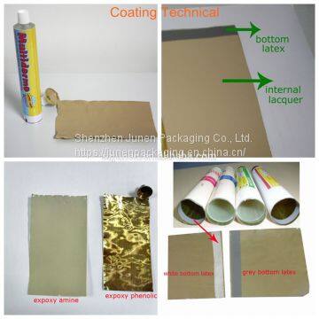 Aluminum Collapsible Adhesive Glue Packaging Tube photo-2