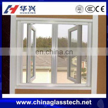 CE standard 6+12A+6mm aluminum frame residential building heat resistant double glazed windows