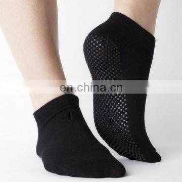 Wholesale Cotton Anti Slip Yoga Socks With Toeless photo-4