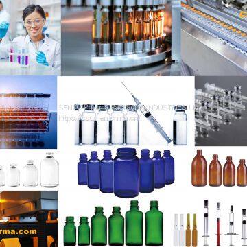 Pharmaceutical Wide Mouth Vial Glass Bottles 60/75/100/120/150/200/250/300/400/500ml