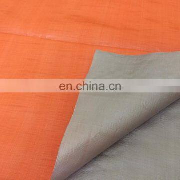 4x6m 150 GSM Orange/Silver Tarpaulin