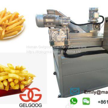 200 KG/H Finger Chips Frying Machine Price In Pakistan/ French Fries Frying Machine For Sale