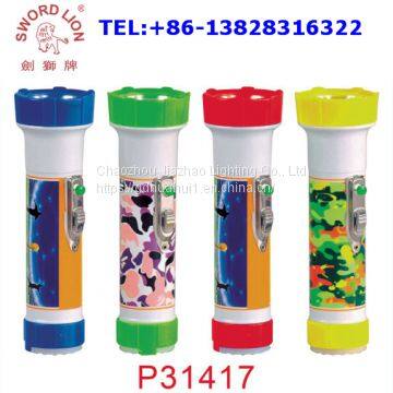 High Quality SWORD LION Brand Durable ABS Led Flashlight Torch Popular in Africa