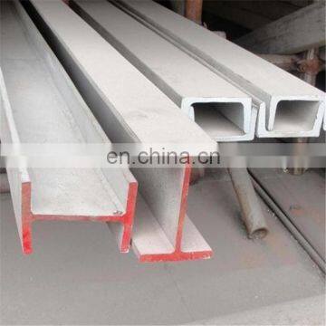 welded bended stainless steel c channel 317l 321