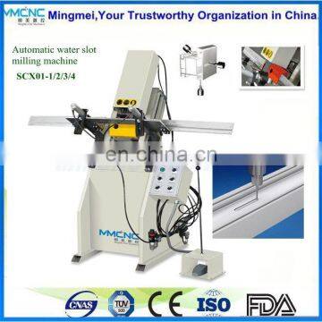 Look here!Automatia Water Slot Milling Machine on UPVC  Window-door