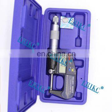 ERIKC Digital Micrometer Gauge,E1024006 Auto Fuel Engine Part Micrometer for Common Rail System photo-2