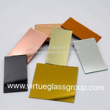 Factory 4mm 5mm 6mm Custom Tinted  golden mirror