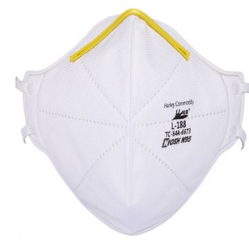 Disposable L-188 standard N95 Harley masks American standard 5-layer general anti-dust and anti-dust with NIOSH