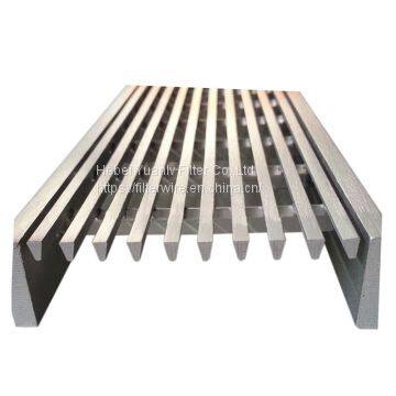 SS Flat Wedge v Wire Screen Panel Used for Iron Ore photo-2