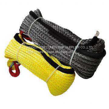 RECOMEN Supply Winch Synthetic Rope 12000 Lbs 17000Ibs 17500lbs Wireless 12v Electric Winch Synthetic Rope