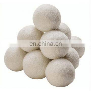 wholesale natural white wool dryer ball