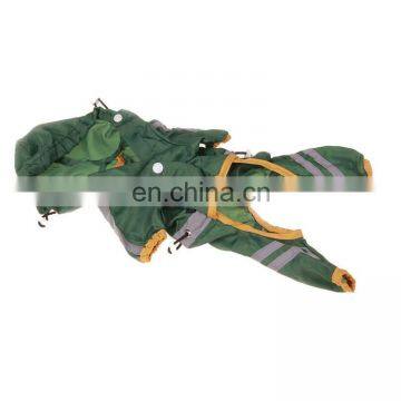 Wholesale Single Layer Raincoat Reflective Safety Glow in the Dark Windproof Pet Raincoat Clothes Glow in the Dark photo-3