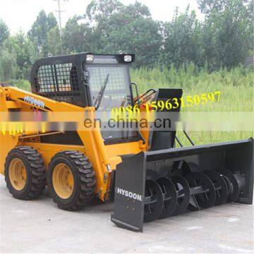 Utility Chinese Hysoon Skid Steer Loader 700kg photo-4