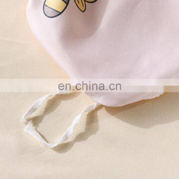 2020 Summer New Arrival Silk Touch Washed Silk Polyester Fabric 4PCS Low MOQ Ready to Ship Reactive Printing Bedding Set photo-7