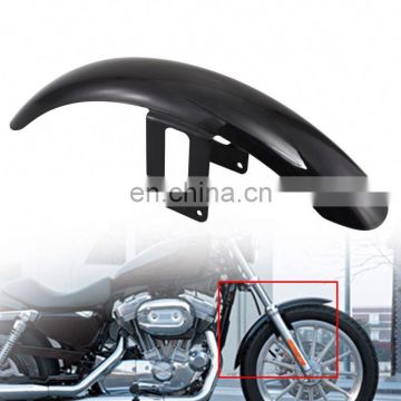 Cafe racer motorcycle Glossy Black 22 '' Front Fender Mudguard Mudguard Splash Guard for Harley Sportster Iron XL 883 1200 48 72