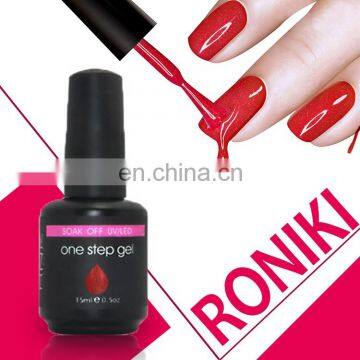 RONIKI Factory Ladys Nail Beauty Gel Polish Popular Color Factory Price One Step Gel Polish photo-5