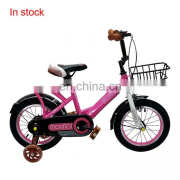 New design 12 inch kids 4 wheel bike/children bicycle wholesale cheap price kids small bicycle with basket