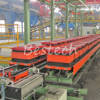 Foundry Horizontal Flaskless Clay Sand Molding Line