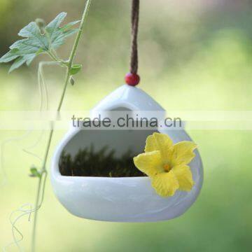 2015 new design colorful small ceramic flower pot