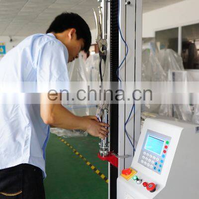 Elongation Testing Machine Bending Rubber Tensile Tester With Extensometer Tensile Fabric photo-5