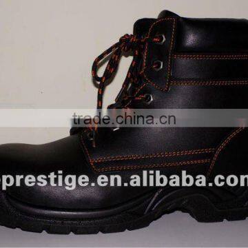 2012 PU injected leather safety boots