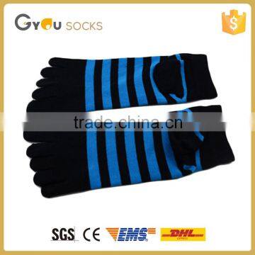 cheap toe socks,split toe socks,Flip Flop Stripes five toe socks