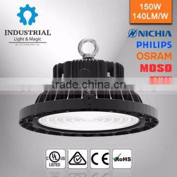 patent 160lm/w vortex lens 400w metal halide 150w led low bay light