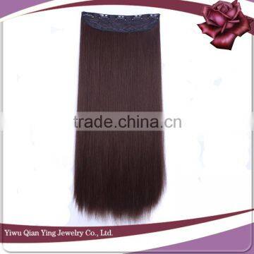 Wholesale Burgundy Easy Clips Hair Extensions photo-4