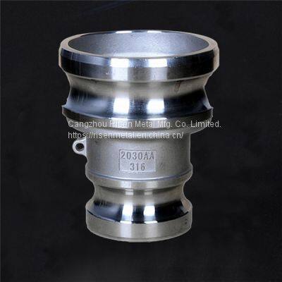 Camlocks Stainless Steel Spool Adapters Type AA