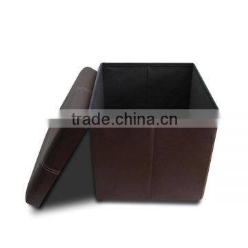 Strong Load-Bearing Foldable Storage Ottoman photo-6