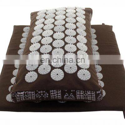 Hot sale high quality Indian manufacture private label acupressure mat and pillow set