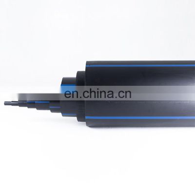 2.0mpa 1.6mpa 1.25mpa  1.0mpa 12 inch black pe drip irrigation pe4710 hdpe pipe