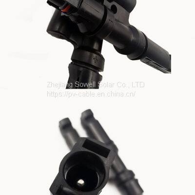 Professional 2T1 Photovoltaic Branch Connector Ralated 1000V MC4 Connector Compatibility PV Connector photo-3
