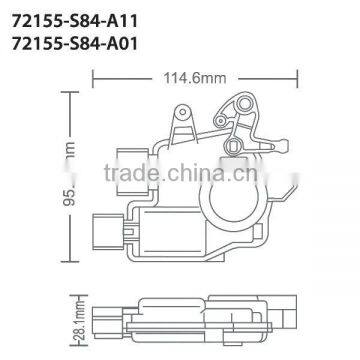 Auto Power Door Lock Actuator Rear Left Fit For Hond a Accord photo-2