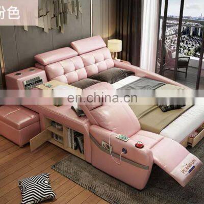 New Storage Nugabest Spa Massage Bed With USB&LED Bedroom Furniture Massage Bed Sets
