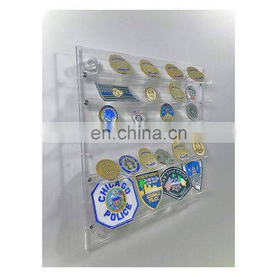 Removable Shelf Organizer Clear Floating Shelf for Collectibles, Spices, Coin Holder