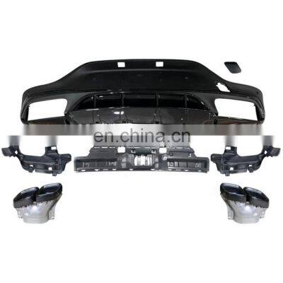 REAR DIFFUSER for mercedes C253 glc63 S coupe AMG 2019-2022