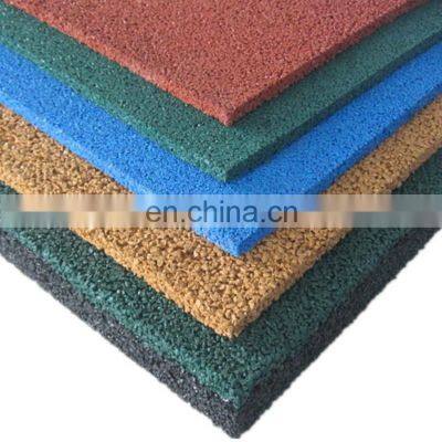 Natural rubber mat rubber tile children school floor mat