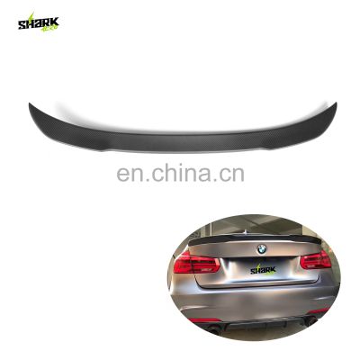 Drop Shipping Dry Carbon Fiber Spoiler Cs Style Car Trunk Boot Spoiler For Bmw 3 Series F30 Carbon Spoiler 2013-2019