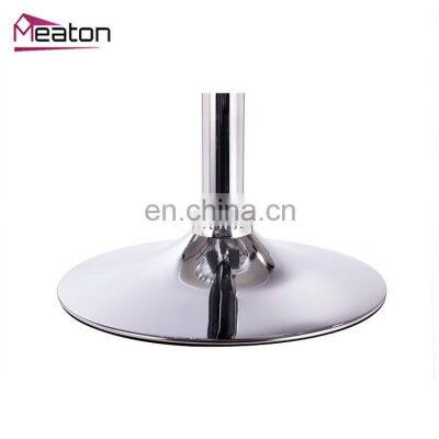 Adjustable Swivel Modern Metal Bar Stool With Cushion photo-4