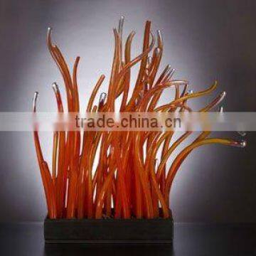 High Quality Hand-blown Artistic Glass Table Sculptures