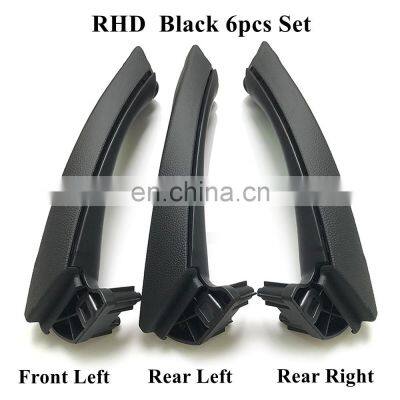 LHD RHD Front Rear Left Right Interior 3 Passenger Door Pull Handle Full Set For BMW 3 Series E90 E91 E92 51417230849 photo-4