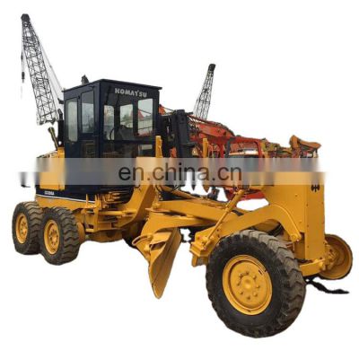 Japan made road construction machine Cheap low price Japan Komatsu GD305 motor grader in Shanghai