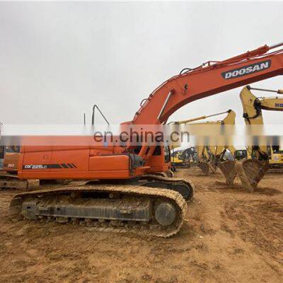 nice performance doosan dx225lc digger , second hand doosan 20ton 22ton excavator , doosan dx220lc dx300lc