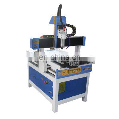 SENKE Hot Sale 4 Axis SKA-6060 6090 MINI CNC Cutter Wood Acrylic Metal Engraving Milling Machine photo-4