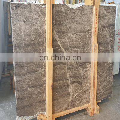 Best Sale High Quality 2cm thick Black Olive Dark Emperador Marble Slab Polished Made in Turkey CEM-SLB-55